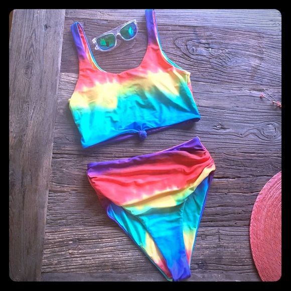 Zaful Other - Zaful tie dye bathing suit women’s small